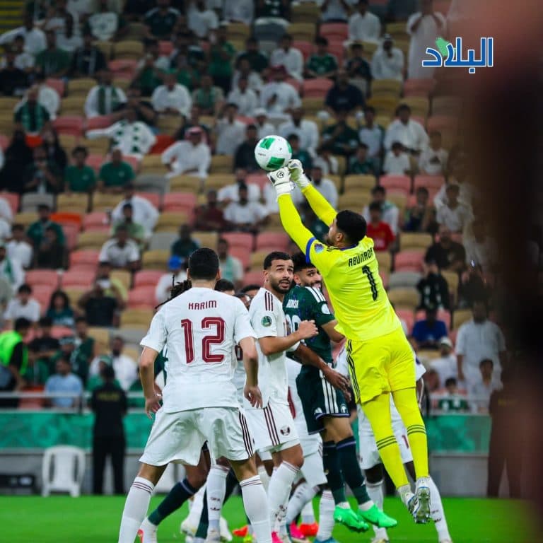 خليجي 27.. التعادل في الشوط الأول بين السعودية وقطر