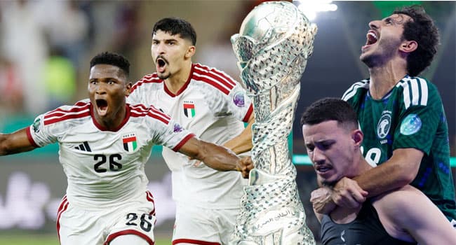 Saudi Green vs. Emirati White in Gulf final