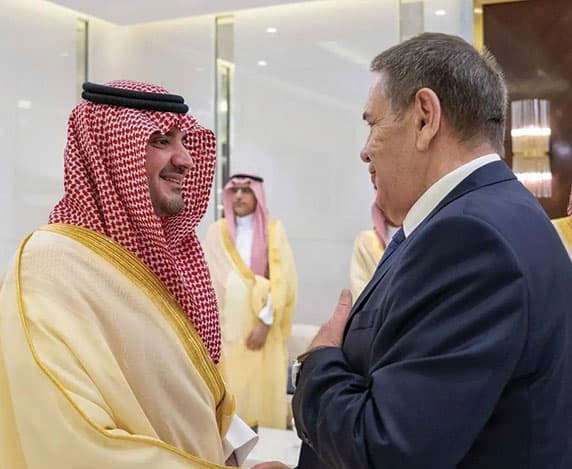 Interior Minister Meets Russian Envoy