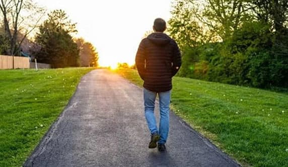 Post-lunch walk reduces blood sugar