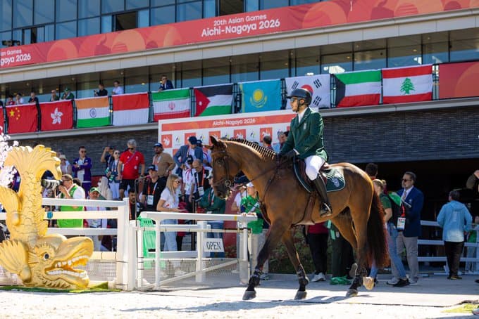 Saudi riders win gold at Asian Games