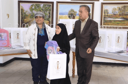 دائرة الفنون العامة تدعم مواهب الأيتام بتنظيم ورشة رسم