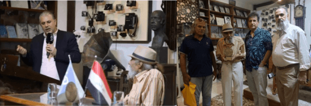 نخيل العراقية تكرم هادي عباس