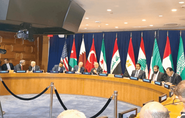 Al-Zaidi at UN sideline meeting