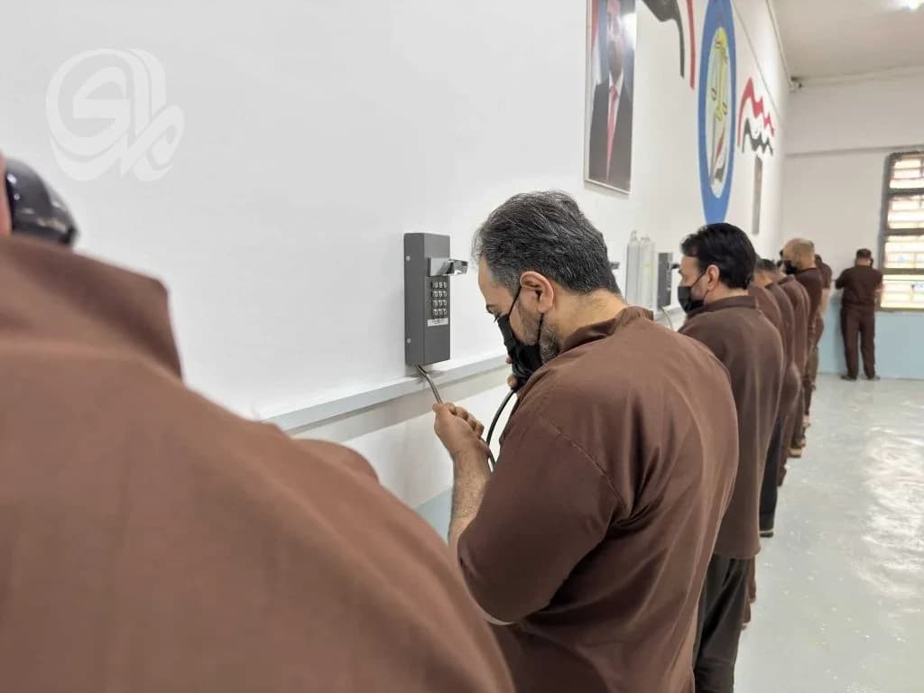 سجن التاجي يضيف 240 كابينة اتصال