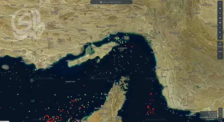 إيران تفرض قيود على الملاحة بمضيق هرمز