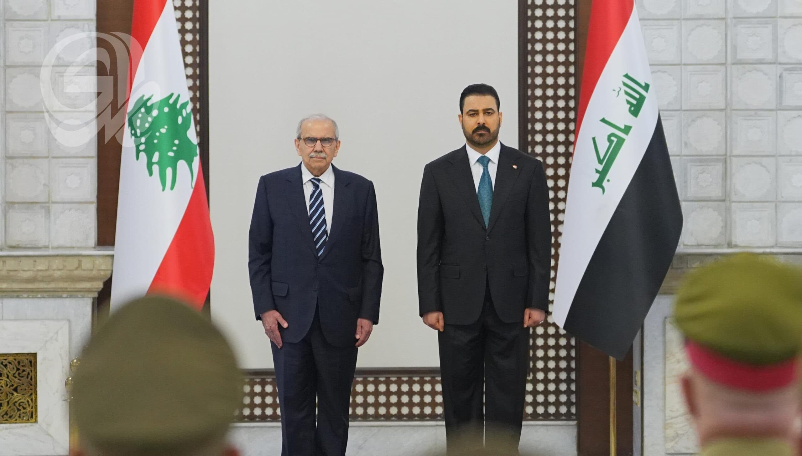 الزيدي ونواف سلام يدعوان لتوسيع التعاون الاقتصادي بين العراق ولبنان
