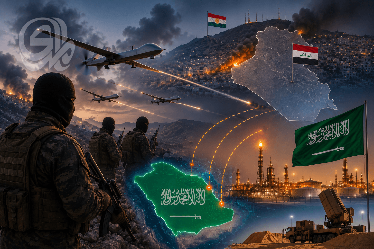 Saudi Arabia cites Iraqi factions and drone attacks in Sulaimaniyah