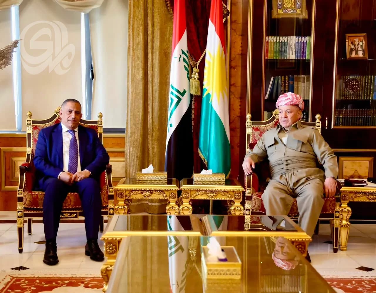 Al-Abudi delivers Zaidi's message to Barzani on Kurdistan security