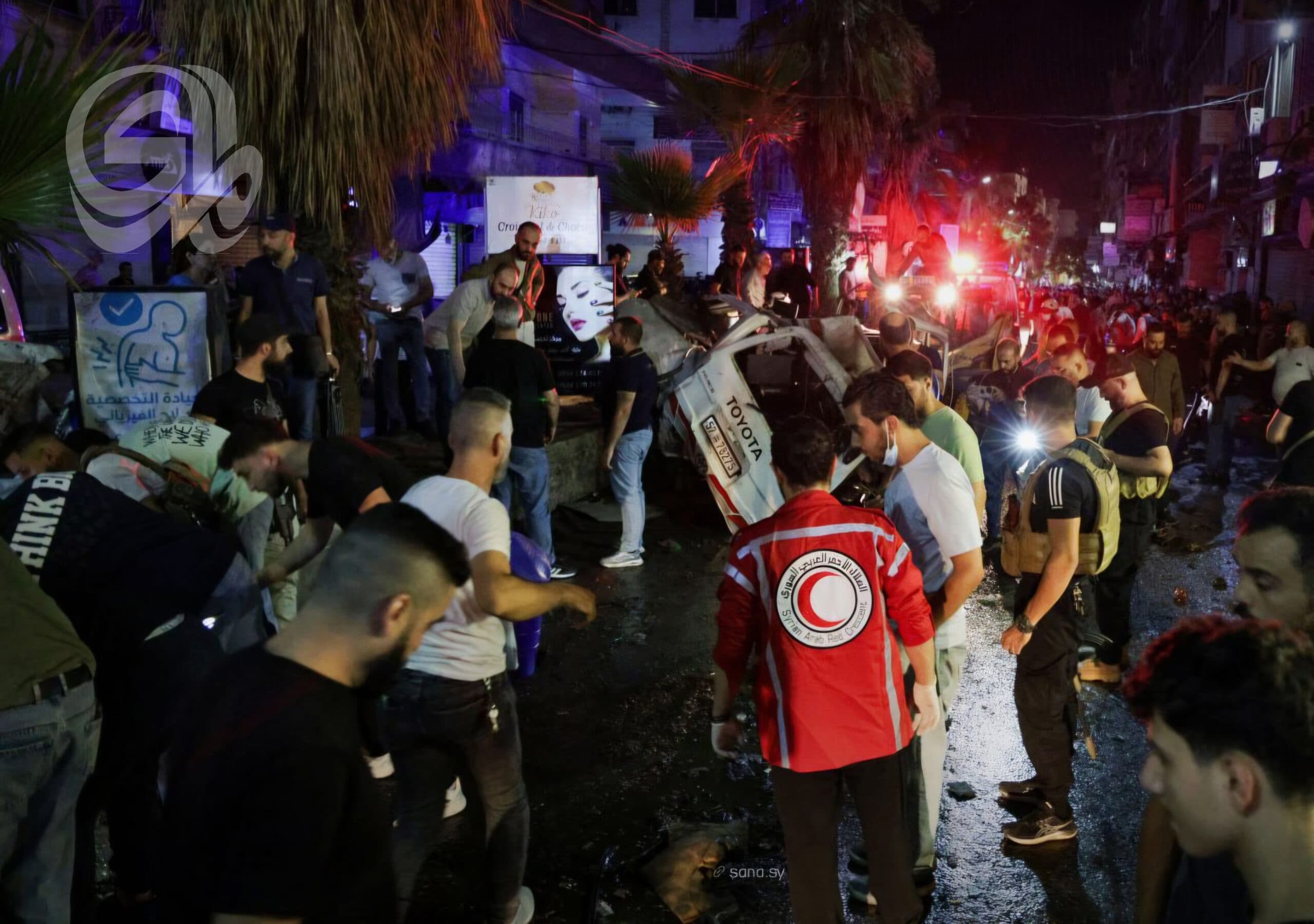 انفجار في جرمانا واحتياطات أمنية في دمشق