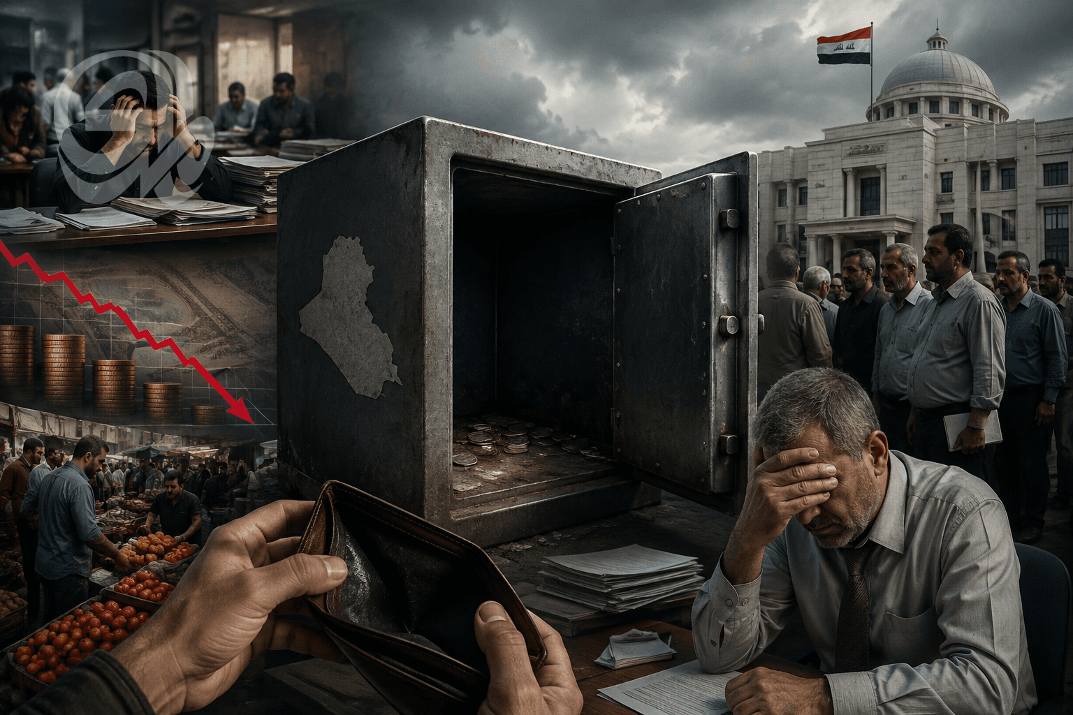 Delayed salaries threaten markets and stability