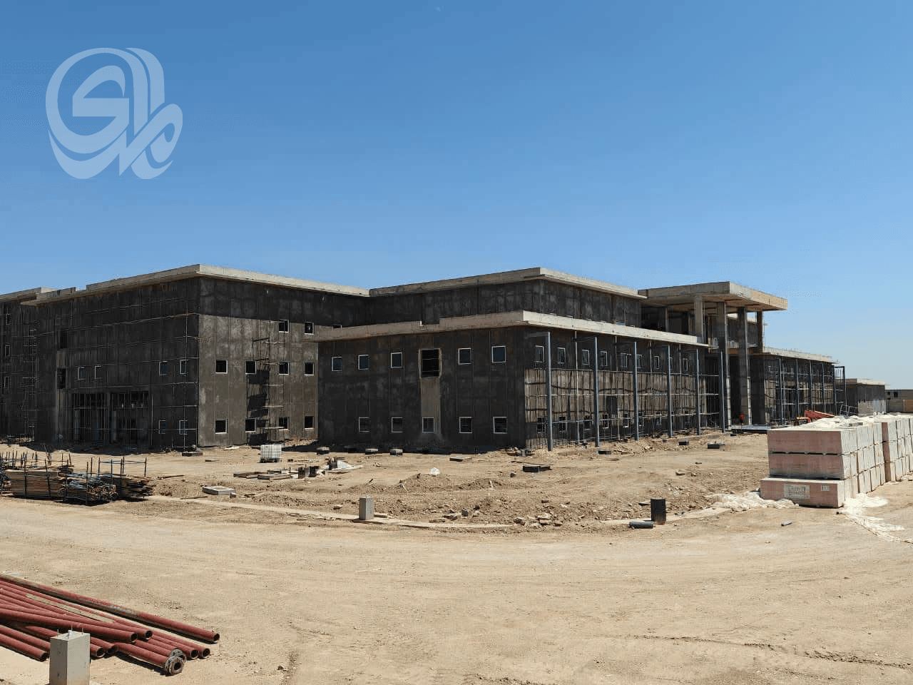 Al-Qa'im Hospital's Timeline with Delays
