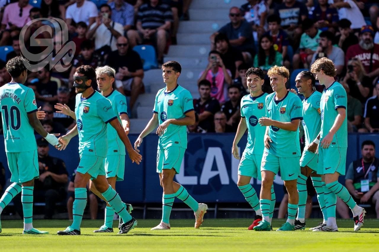 برشلونة يفوز ويبقى في الصدارة