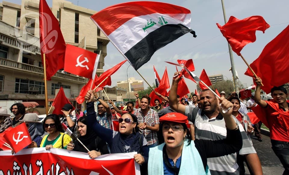 الشيوعي العراقي يرفض التشكيلة ويطالب بثورة سلمية