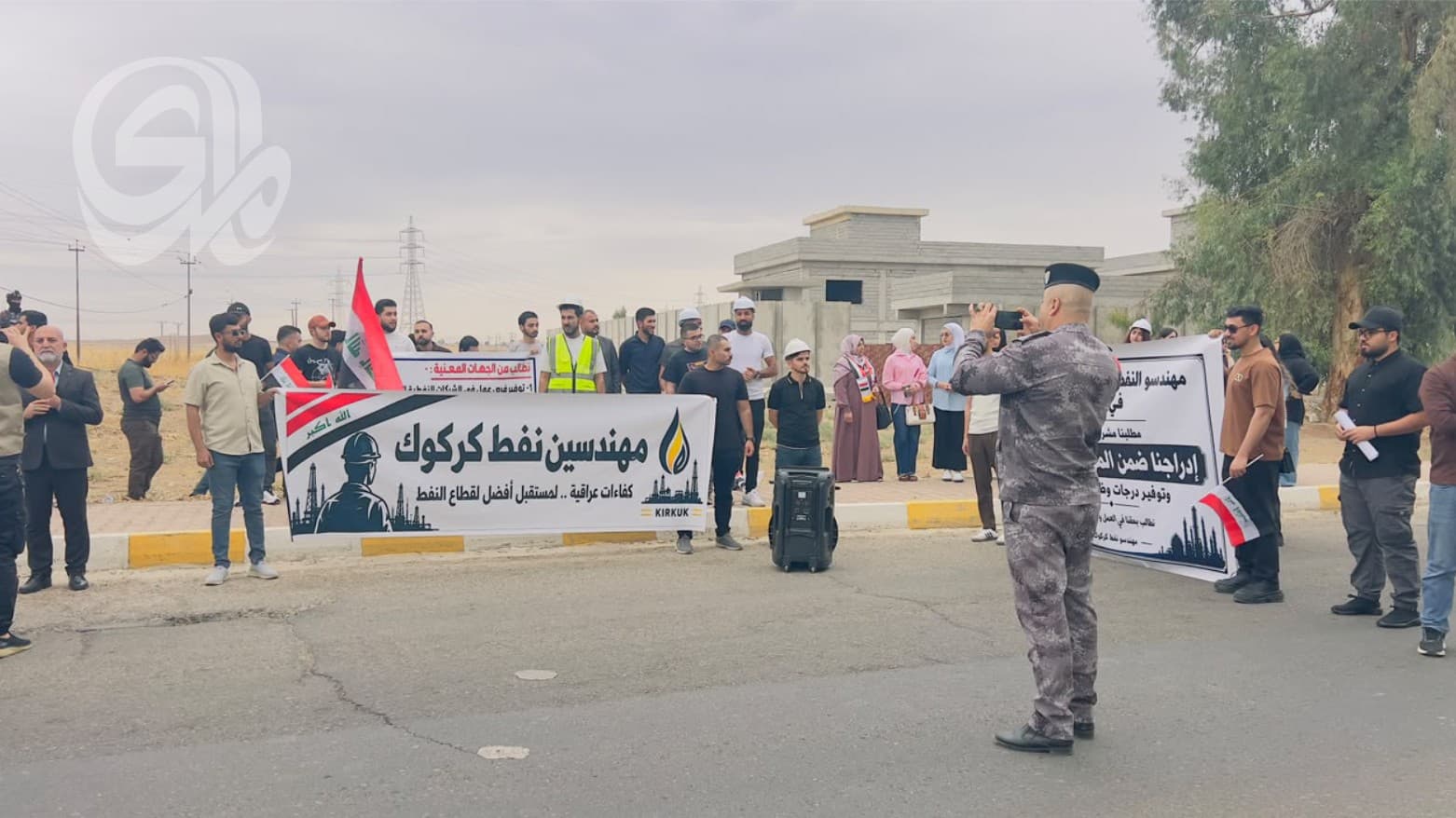 خريجو النفط في كركوك يطالبون بوظائف 2027