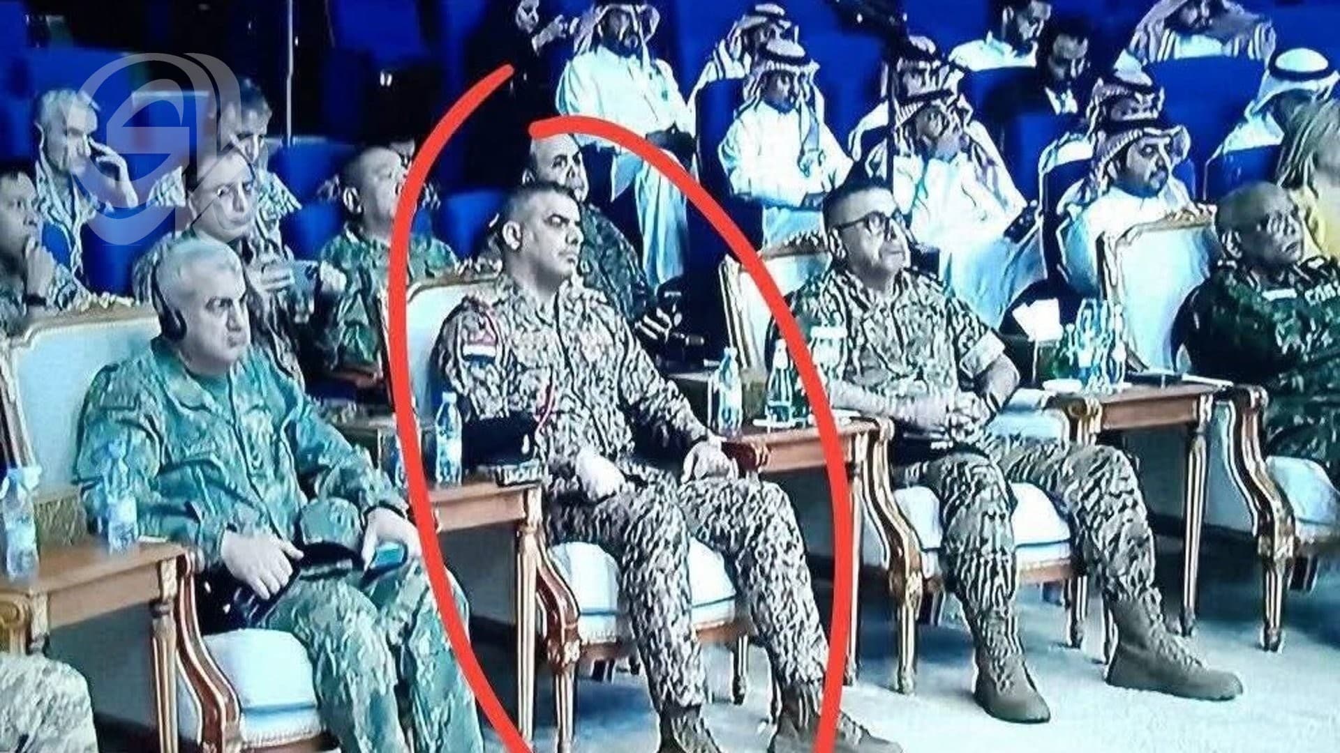 Iraqi officer's Saudi conference photo prompts inquiry