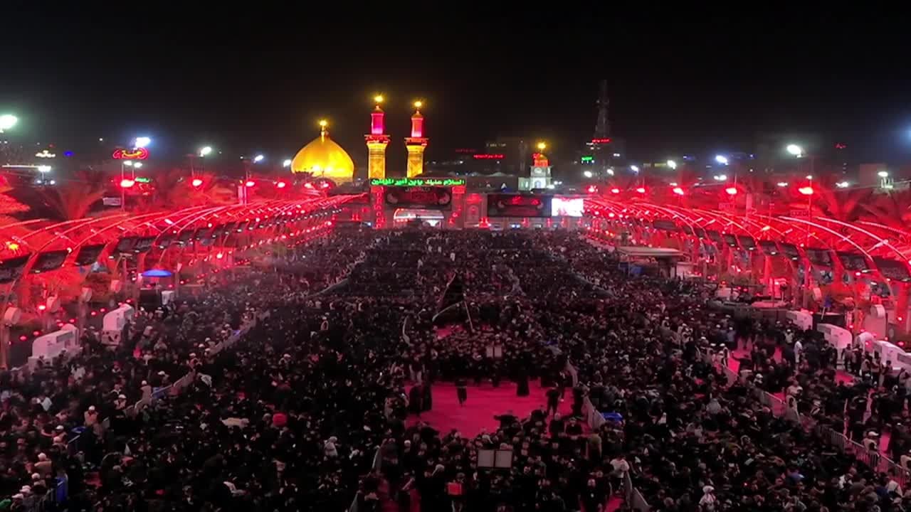 مليون زائر يحيون الأربعينية بالمقدسة