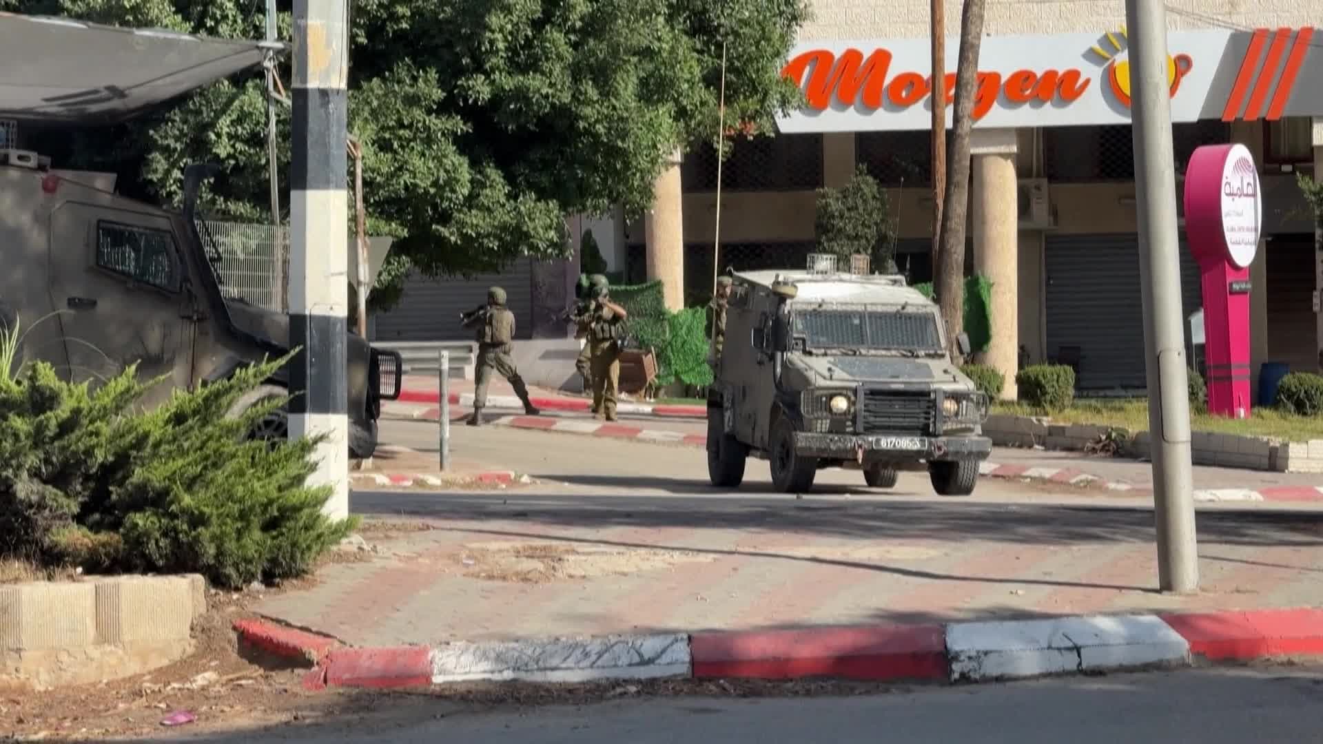 Israeli forces demolish structures near Ramallah