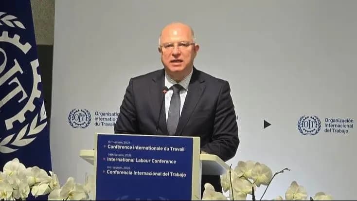وزير العمل يدعو لدعم لبنان في جنيف