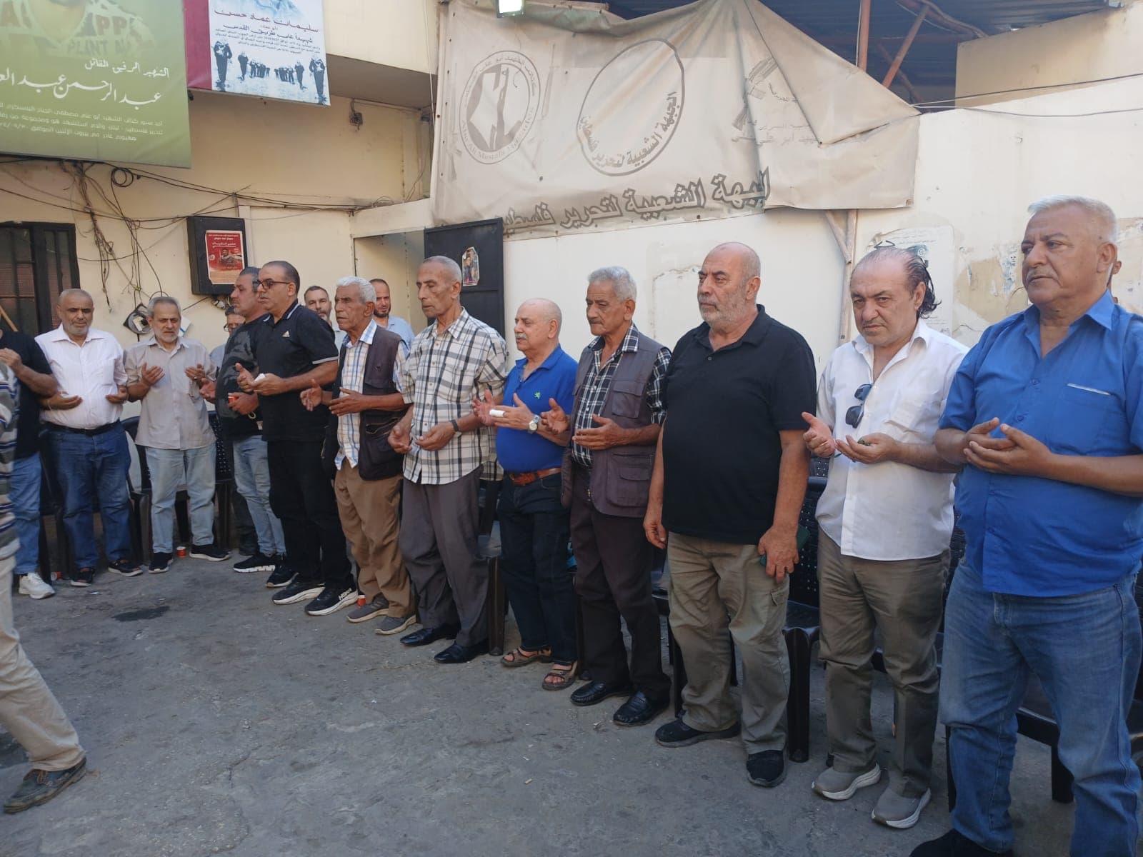 وفود فلسطينية ولبنانية تحضر مجلس عزاء كوزو اوكاموتو
