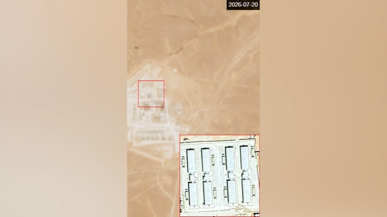 Satellite images reveal damage at Tanf base