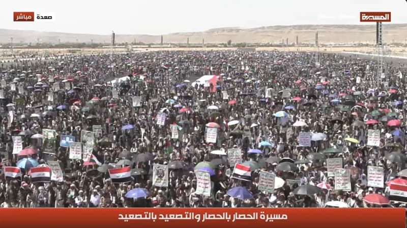 Saada march on siege and escalation