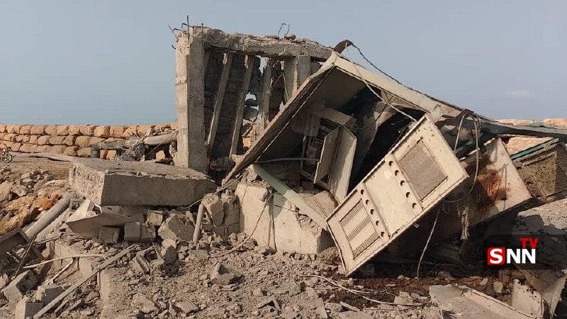 العدوان الأمريكي يدمر محطة مياه جنوب إيران