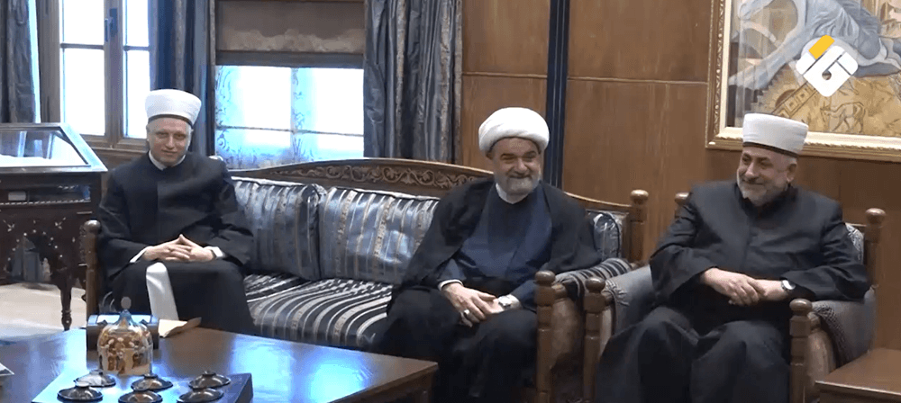 مباحثات في عين التينة حول العدوان الصهيوني