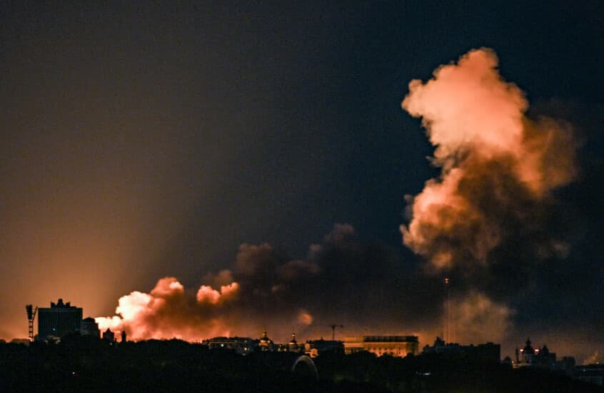 Explosions Hit Kyiv Amid Unrest