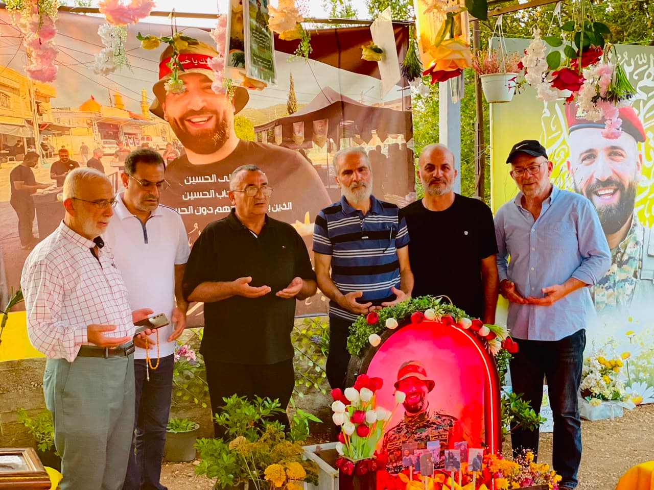Skaf Committee Visits Salim Family in Koura