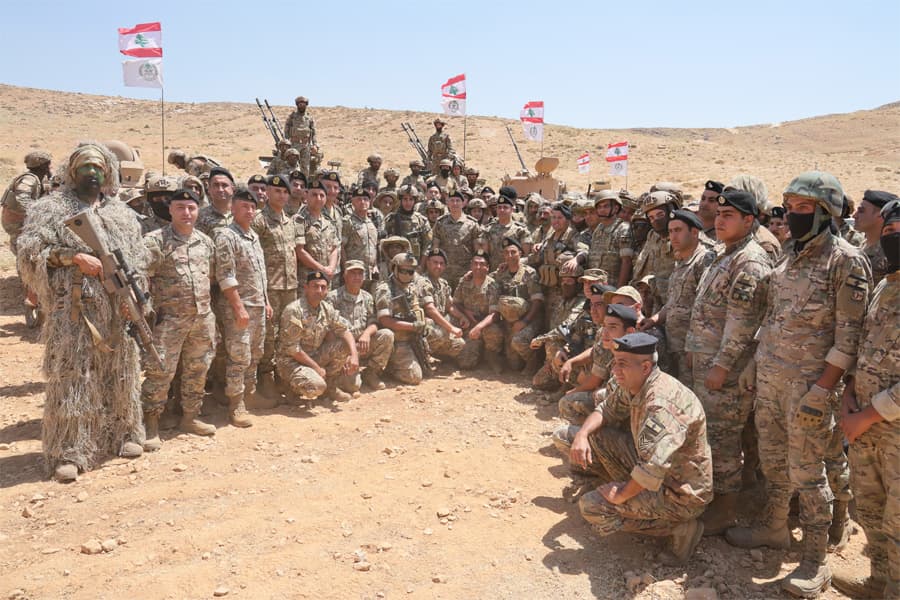 Army commander reviews live-fire drill at Jurd Biretal