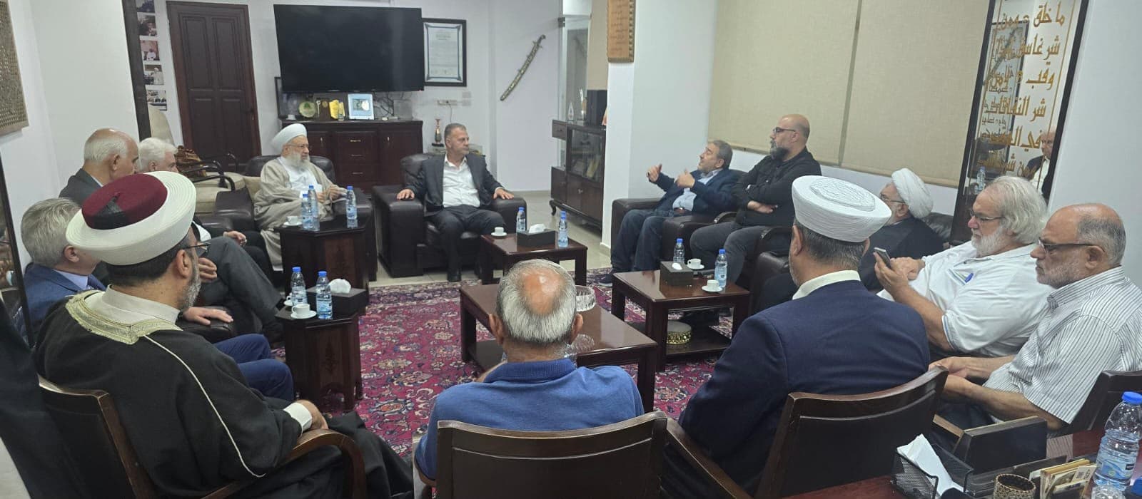 National Meeting Delegation Meets Resistance Scholar