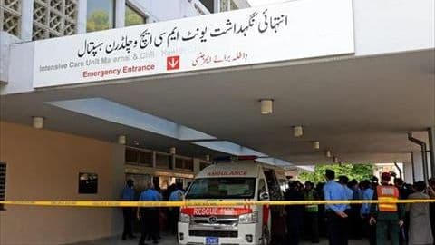 14 children die in Islamabad hospital fire