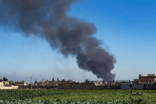 Syrian Forces Bomb Western Damascus Area