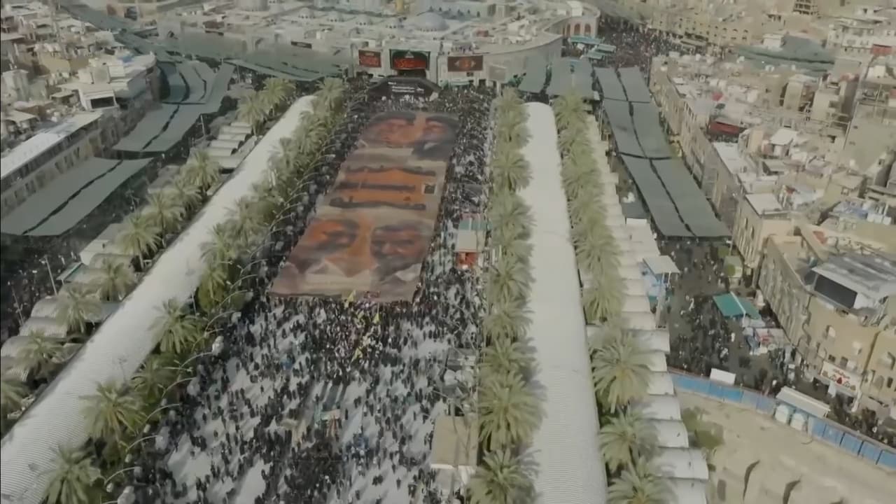 ملايين يشاركون في أربعينية الإمام الحسين
