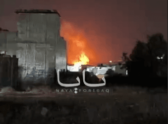 حرائق في قواعد انفصالية بالسليمانية