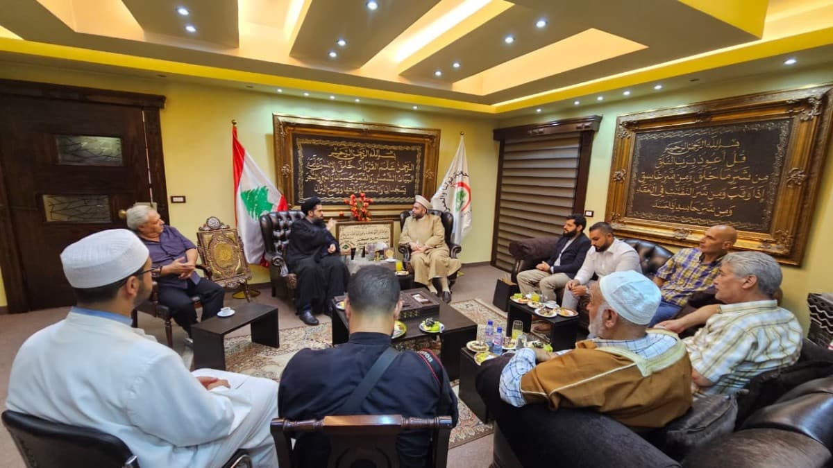 Sheikh Al-Qattan Meets Iranian Counselor