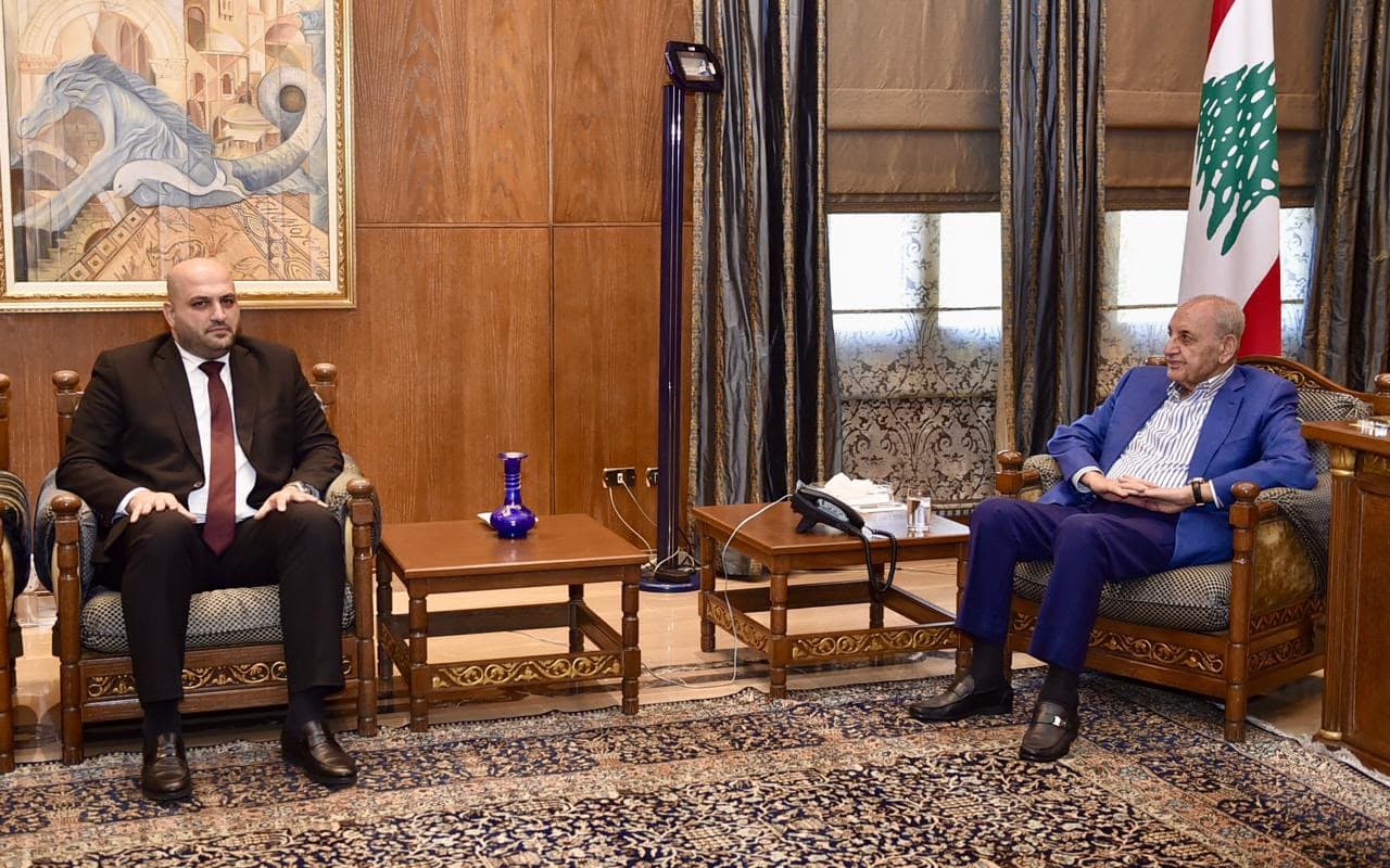 Berri Meets Health Minister and Arab Wine Director