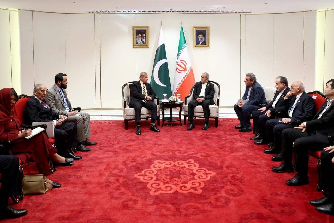 Baszigyan discusses with Shehbaz Sharif