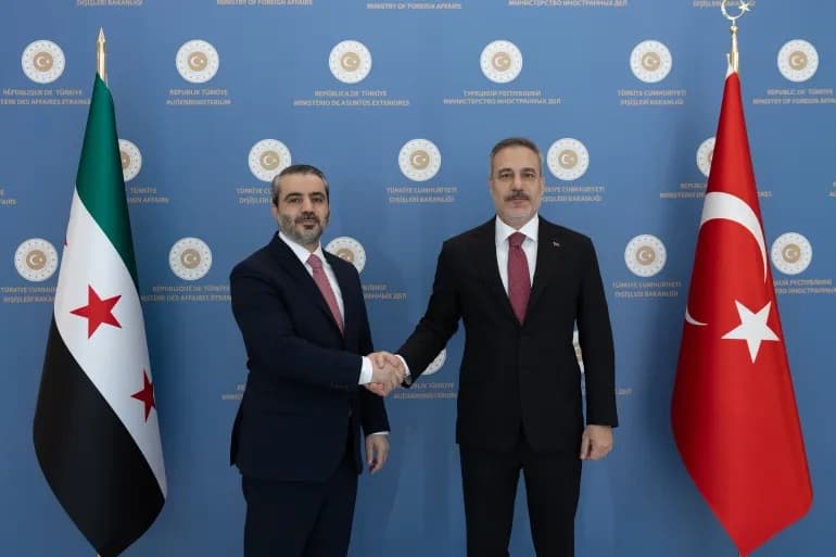 Al-Shibani in Ankara on Syria security