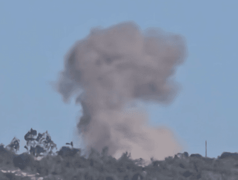 Israeli drone drops explosives on Al-Tahir Heights