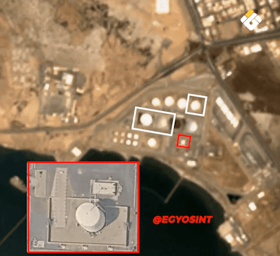 Satellite images reveal damage at Aramco Jazan facility