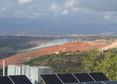 إسرائيل تضرب بالقنطرة جنوب لبنان