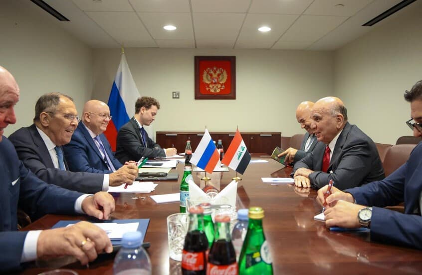 Lavrov reviews Iraq ties and Gulf updates