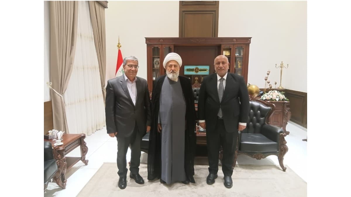الخطيب يلتقي كبار العلماء في النجف