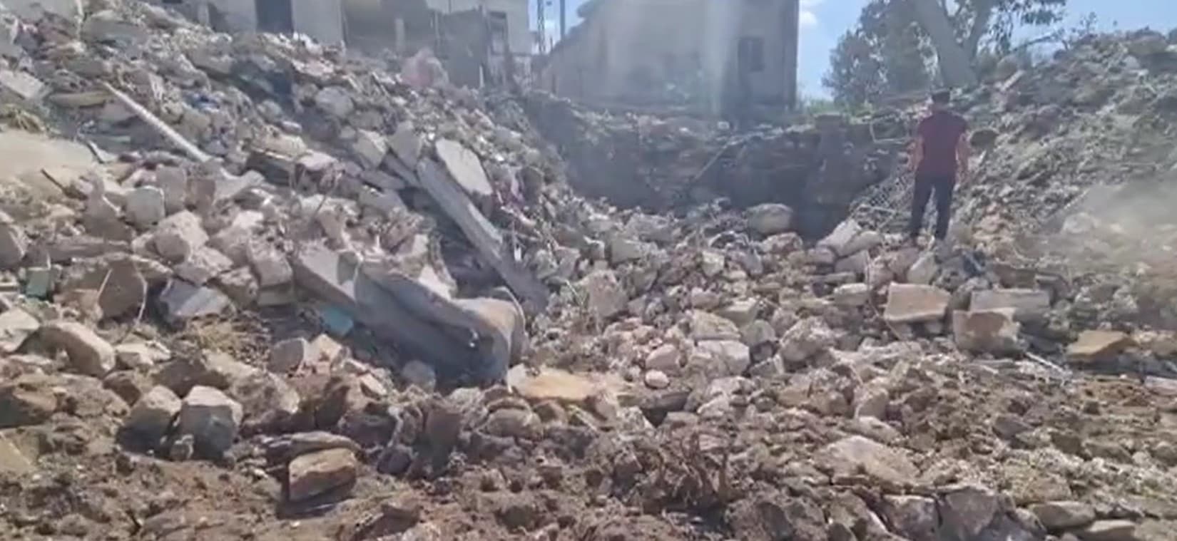 Israeli Assault on Ma'foudon Site
