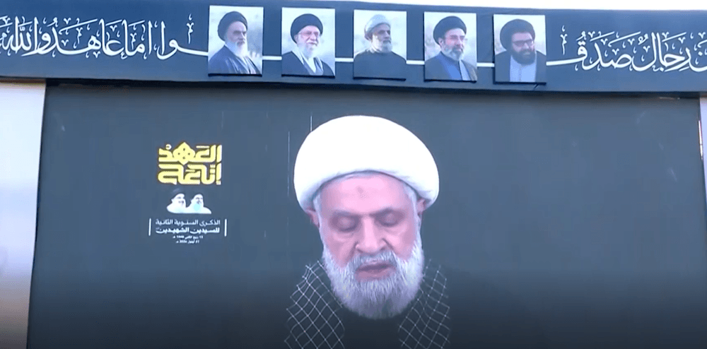 Hezbollah Leader Unveils Shelter Project