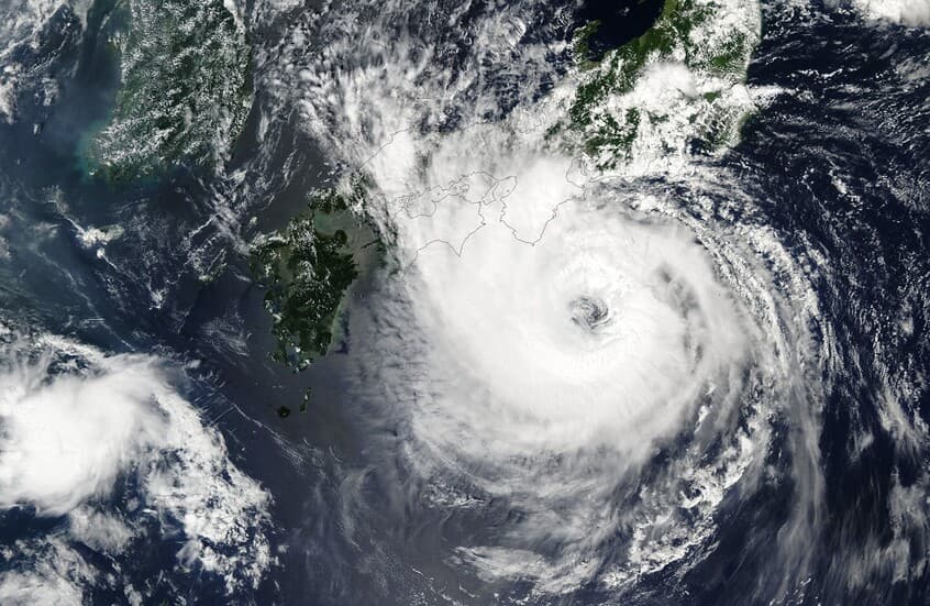 Typhoon Dujwan Hits Japan Causing Fatalities
