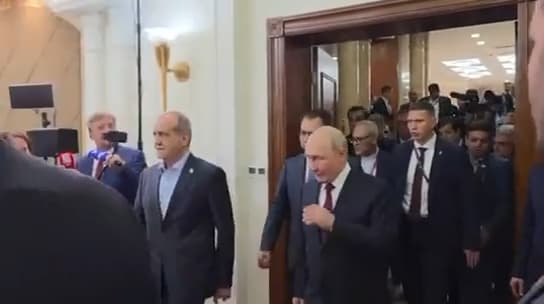 بزشكيان يلتقي بوتين في بيشكيك