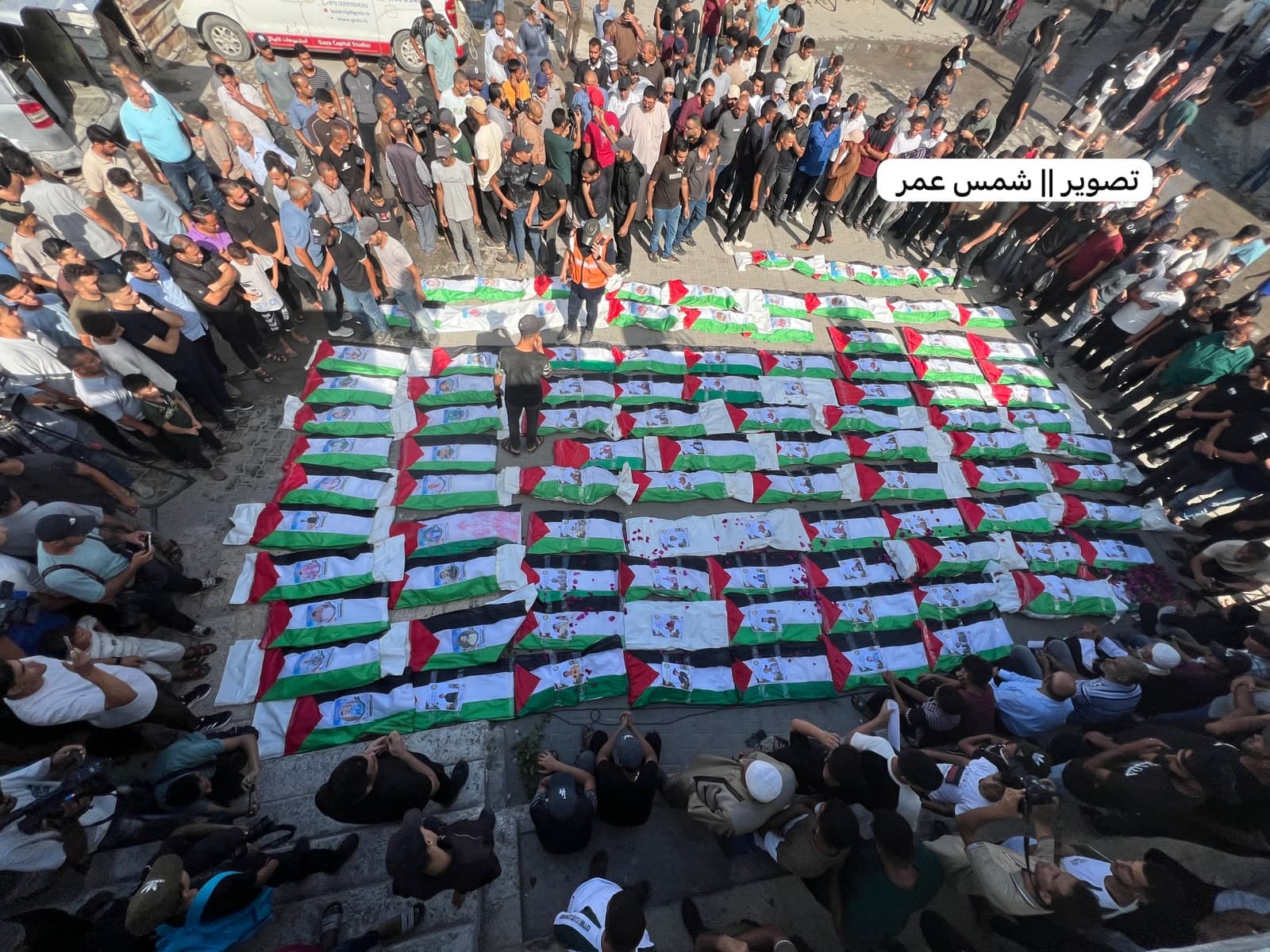 Gaza Honors 100 Martyrs Left Beneath Rubble